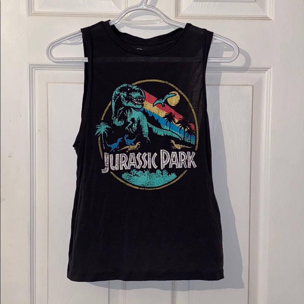 Jurassic Park Muscle Tank